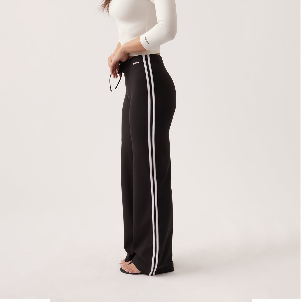 Striped Straight Leggings