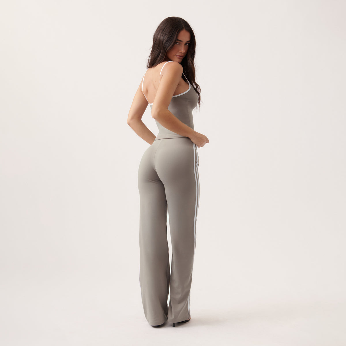 Striped Straight Leggings