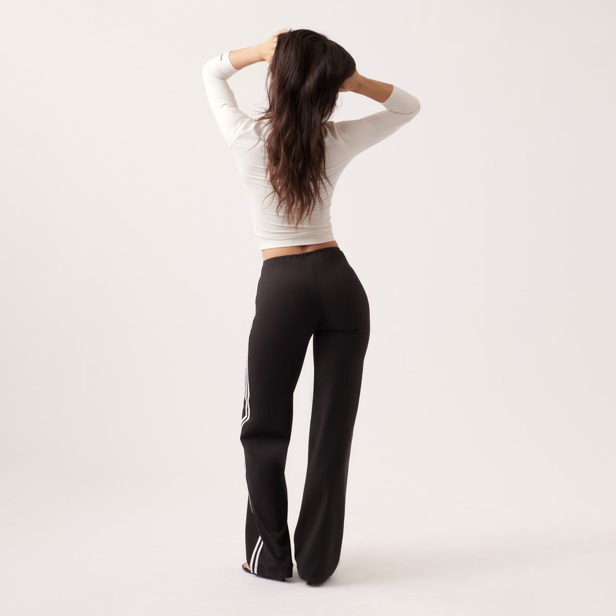 Striped Straight Leggings
